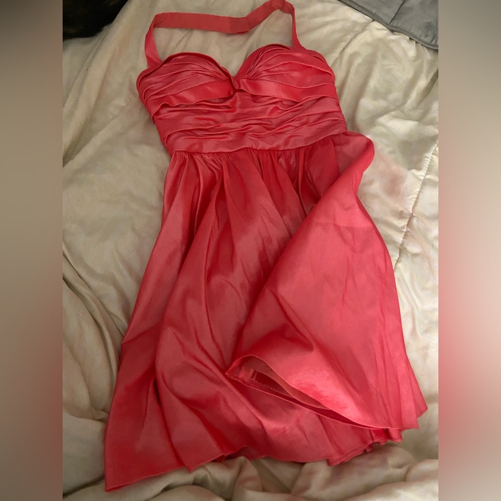 Cute pink short dress